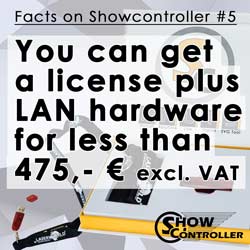 You can get a license plus LAN hardware for less than 475,- € excl. VAT