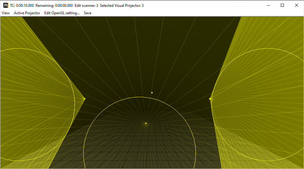 opengl laserframes anordnen