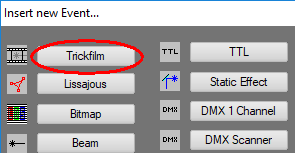 trickfilm effektdialog